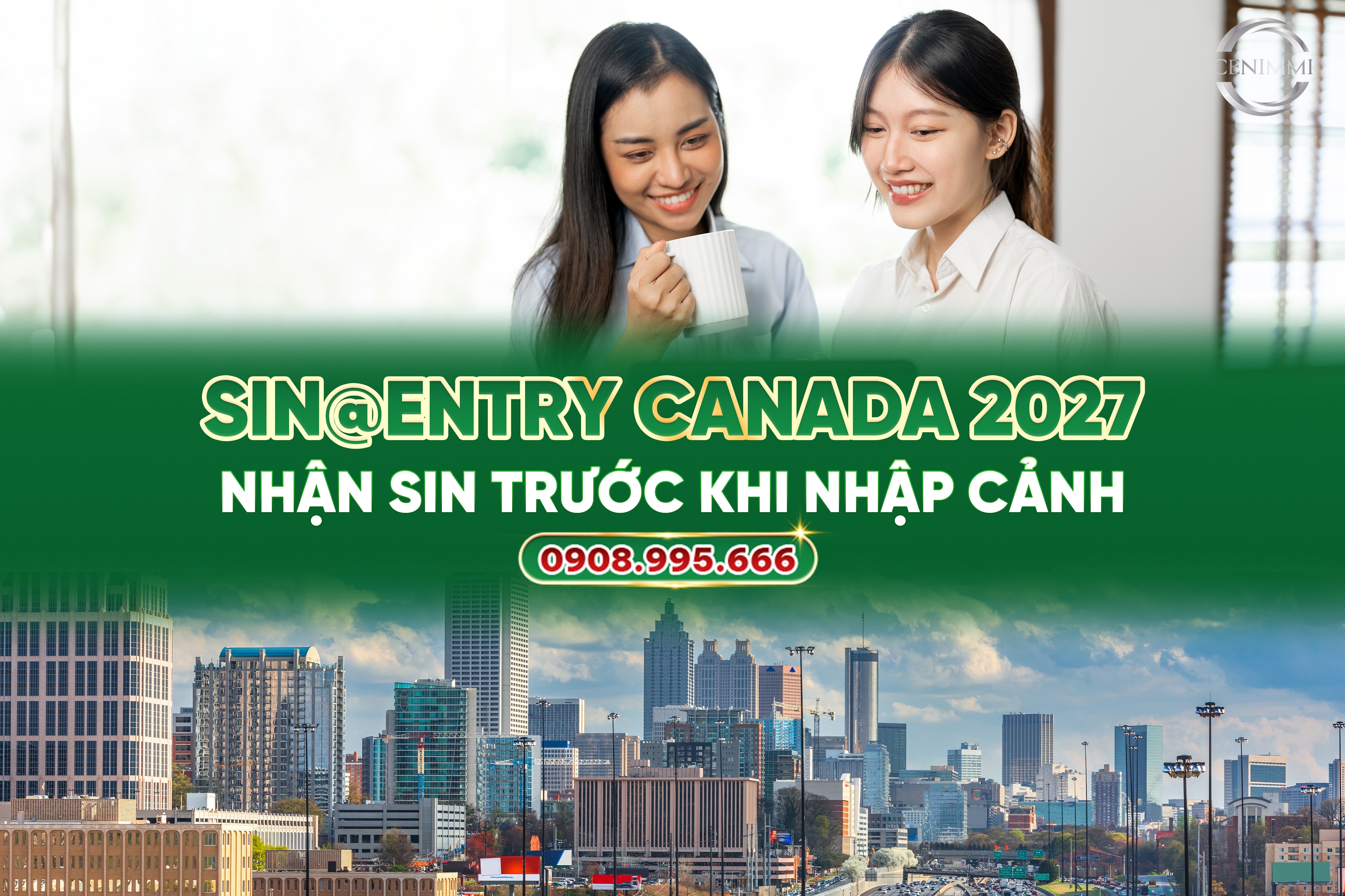 SIN@Entry Canada 2027: Nhận SIN trước khi nhập cảnh
