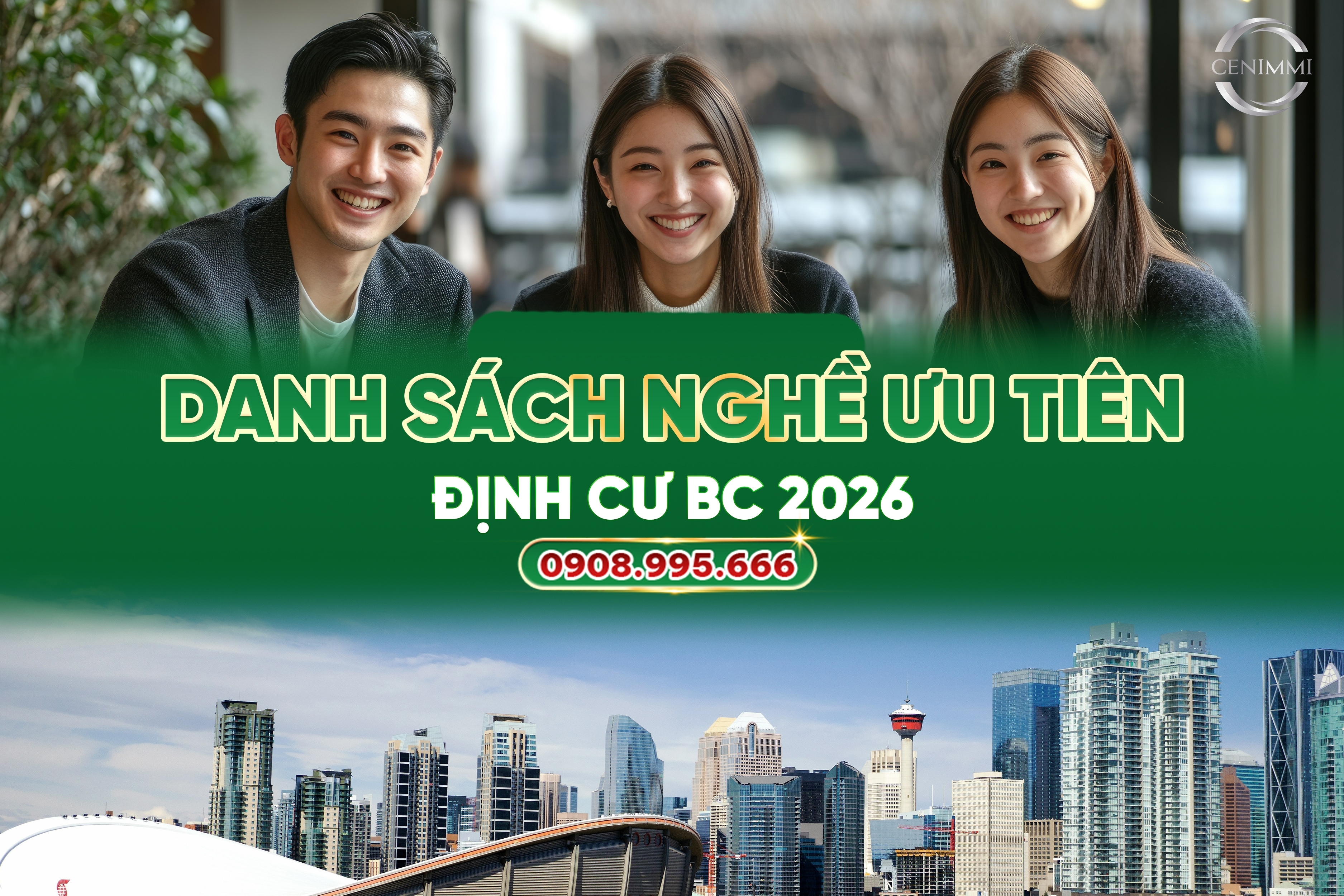 Danh sách nghề ưu tiên định cư BC 2026