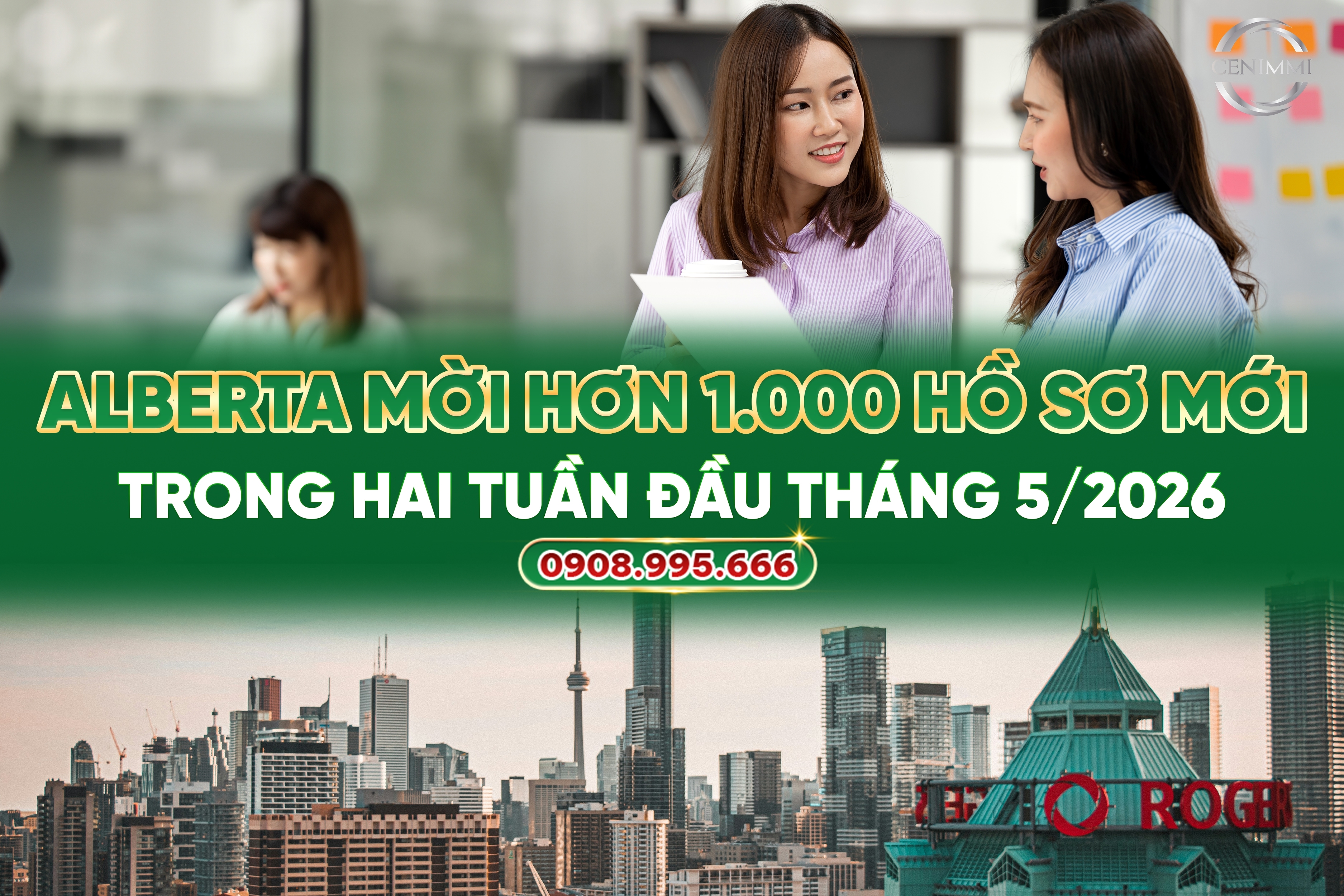Alberta mời hơn 1.000 hồ sơ mới trong hai tuần đầu tháng 5/2026