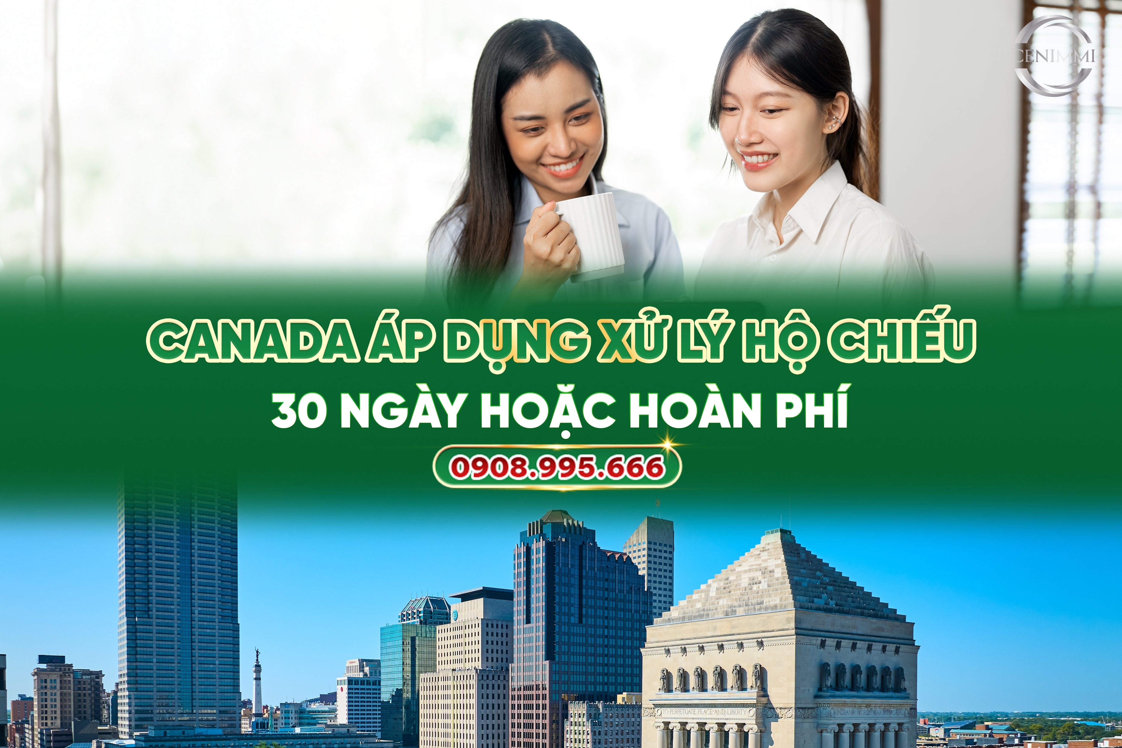 Canada áp dụng xử lý hộ chiếu 30 ngày hoặc hoàn phí