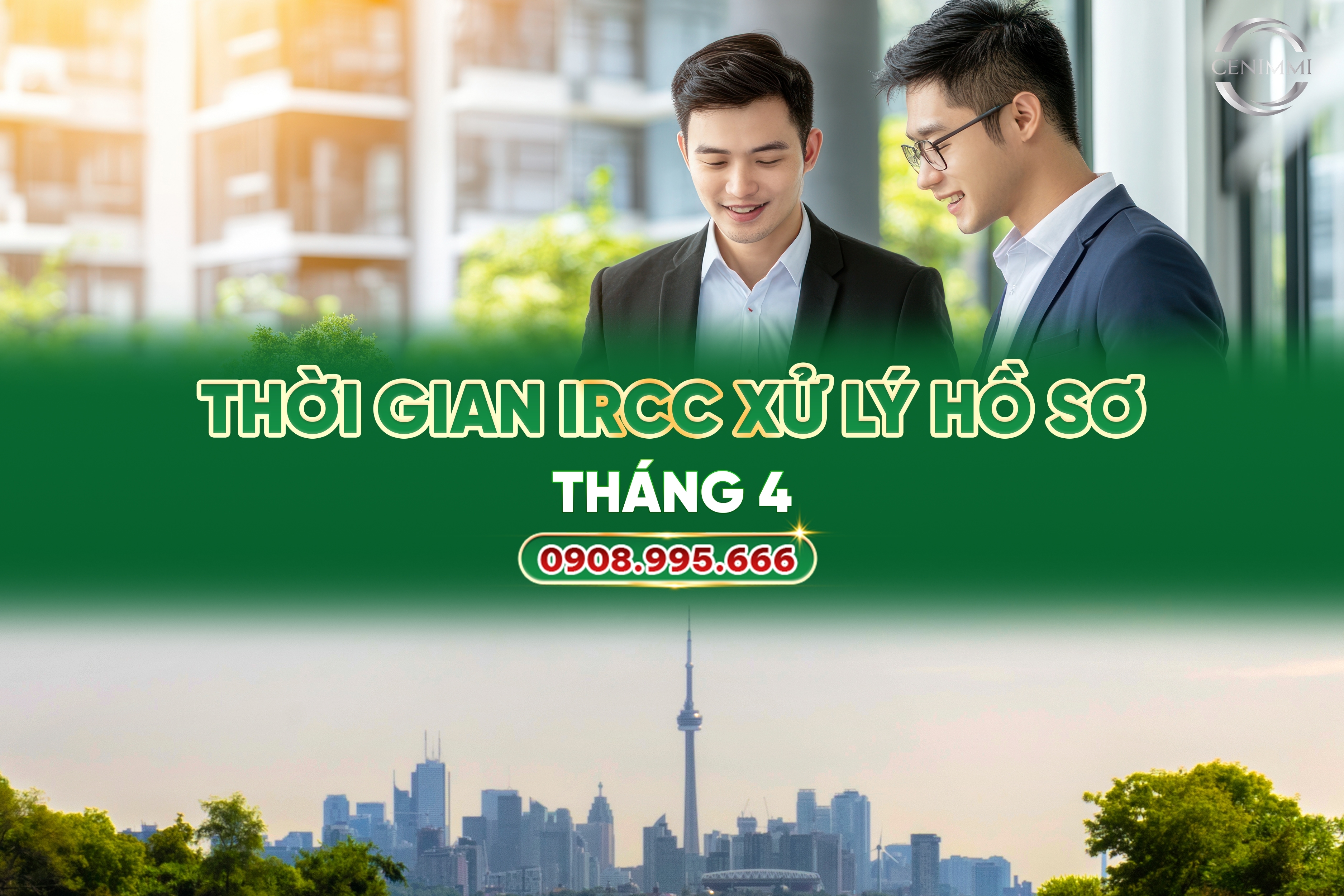 Thời gian IRCC xử lý hồ sơ tháng 4