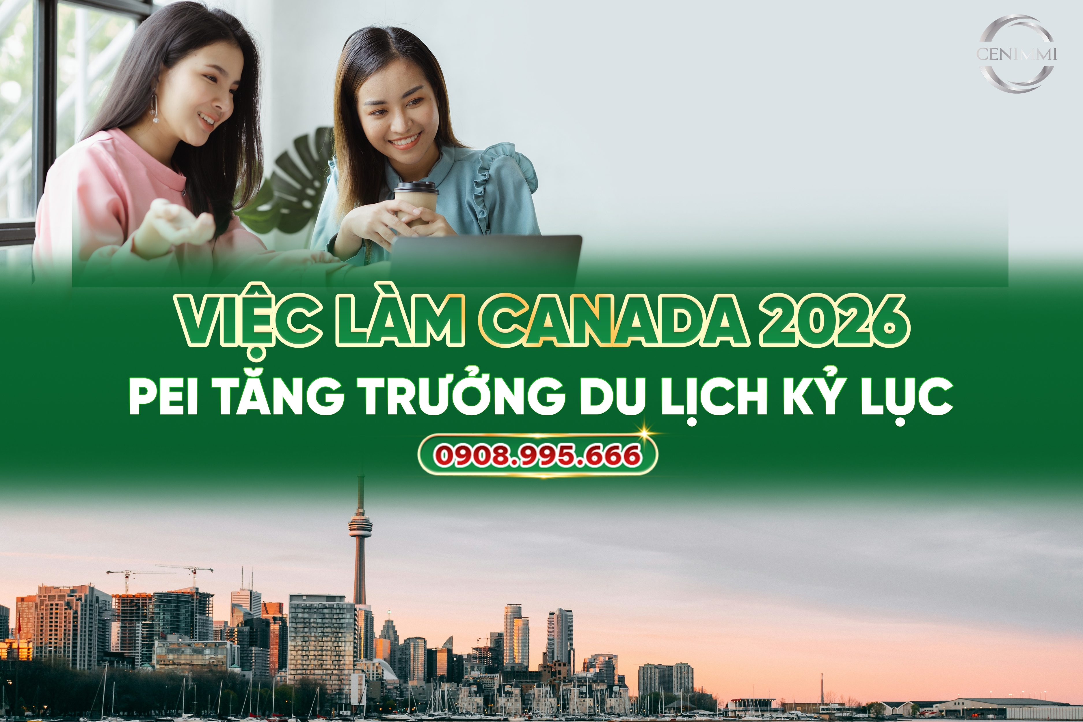 Việc làm Canada 2026: PEI tăng trưởng du lịch kỷ lục