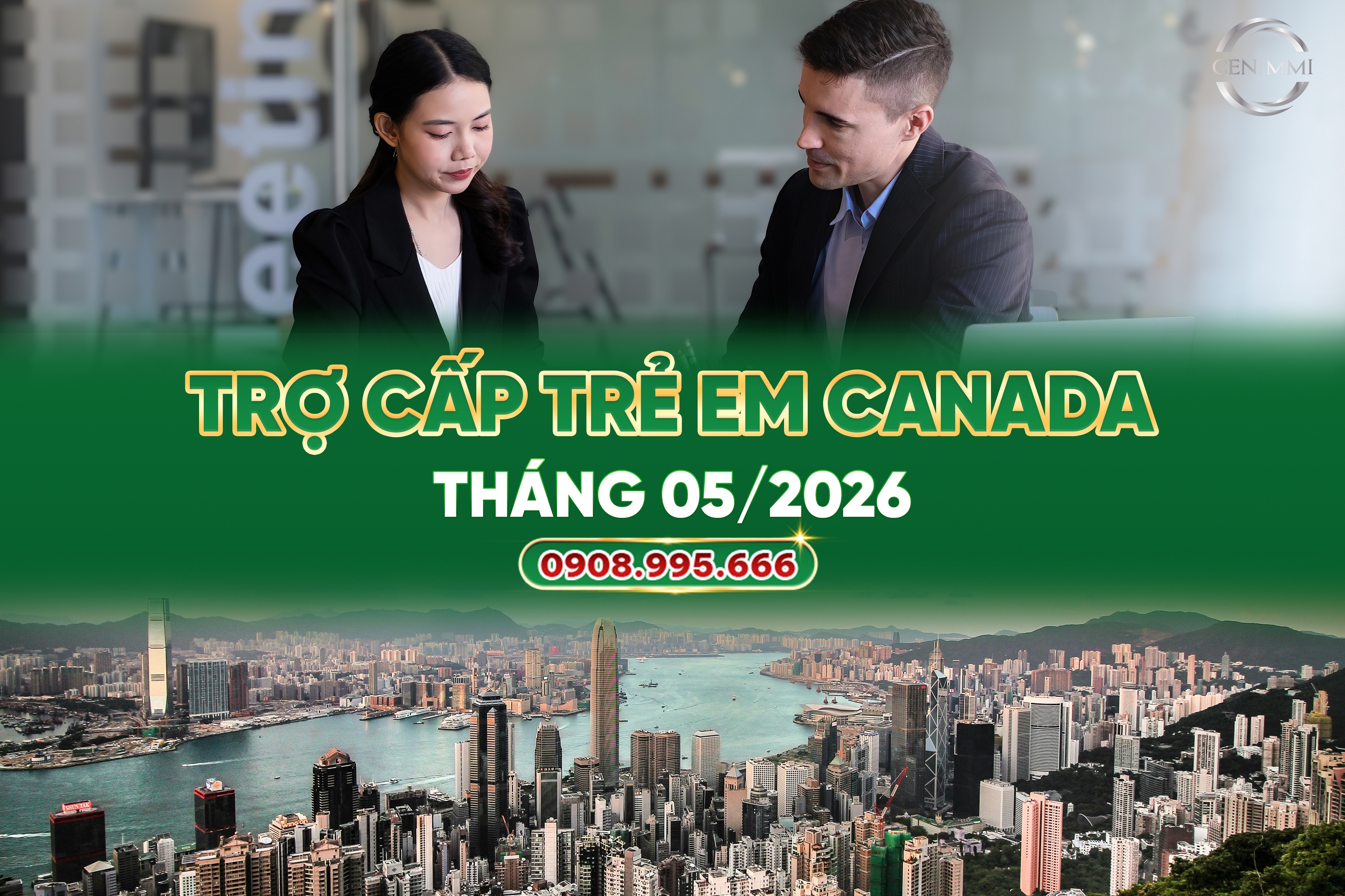 Trợ cấp trẻ em Canada Tháng 05/2026