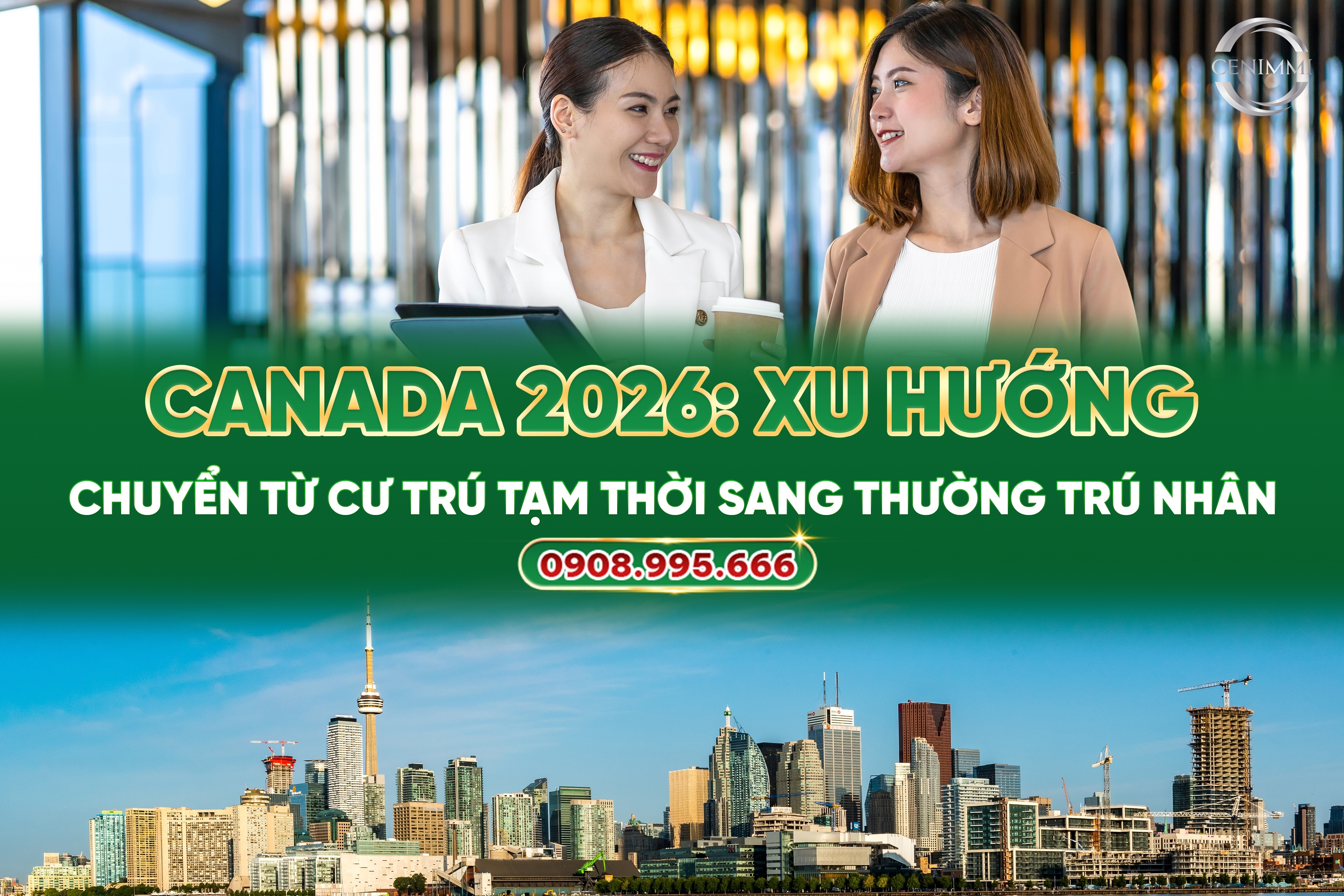 Canada 2026: Xu Hướng Chuyển Từ Cư Trú Tạm Thời Sang Thường Trú Nhân