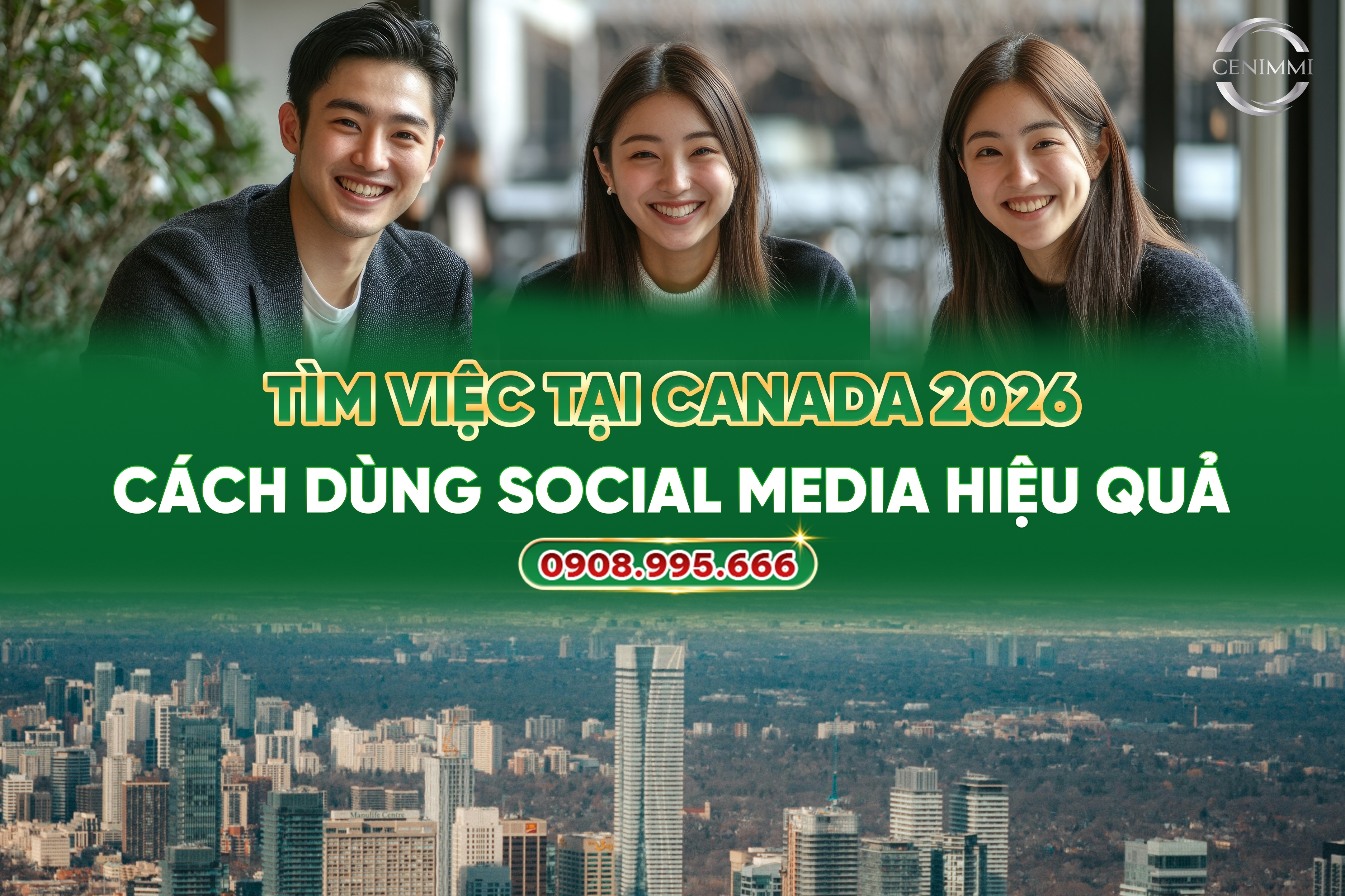 Tìm Việc Tại Canada 2026: Cách Dùng Social Media Hiệu Quả