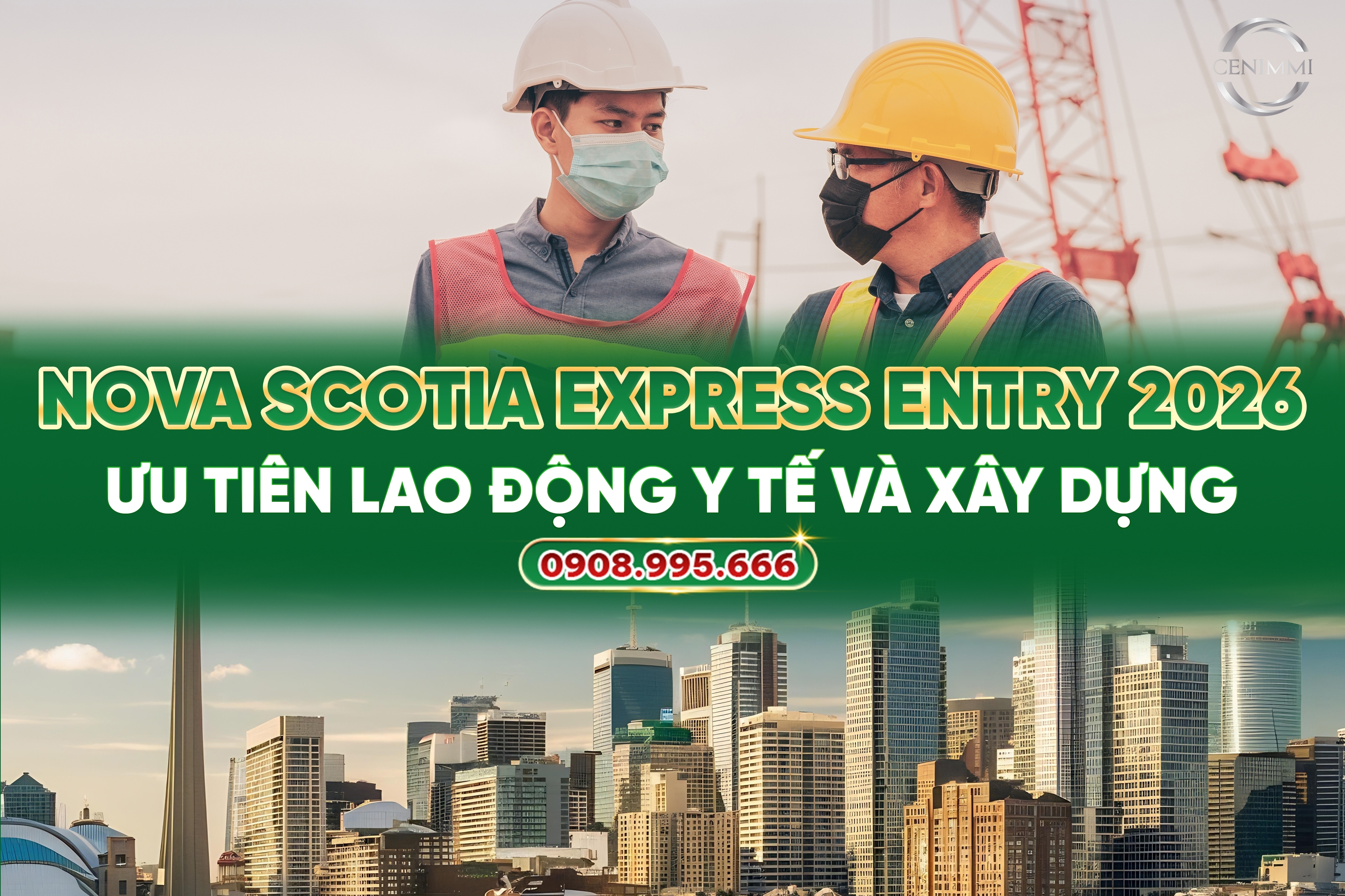 Nova Scotia Express Entry 2026: Ưu Tiên Lao Động Y Tế Và Xây Dựng