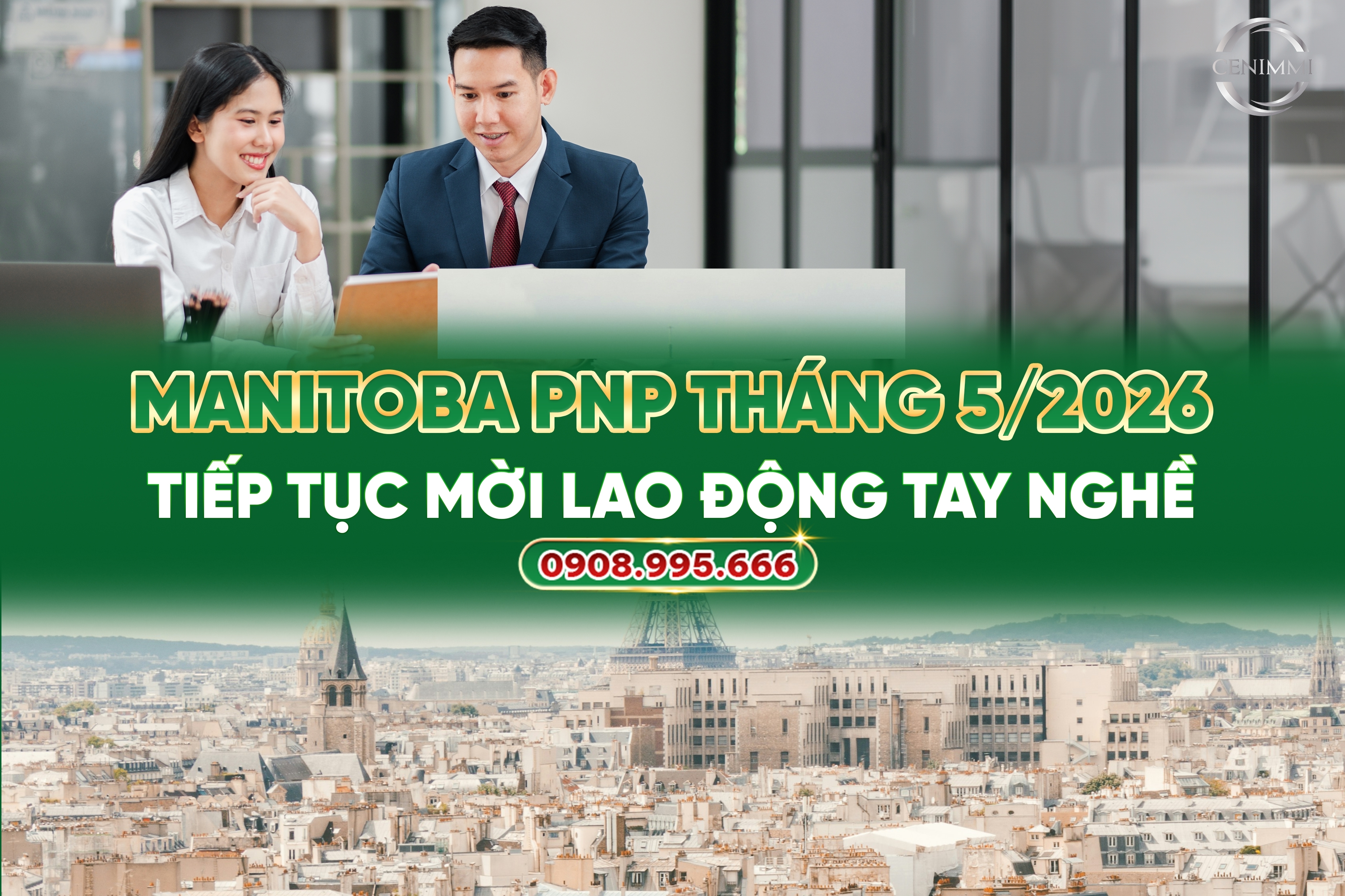 Manitoba PNP Tháng 5/2026 Tiếp Tục Mời Lao Động Tay Nghề