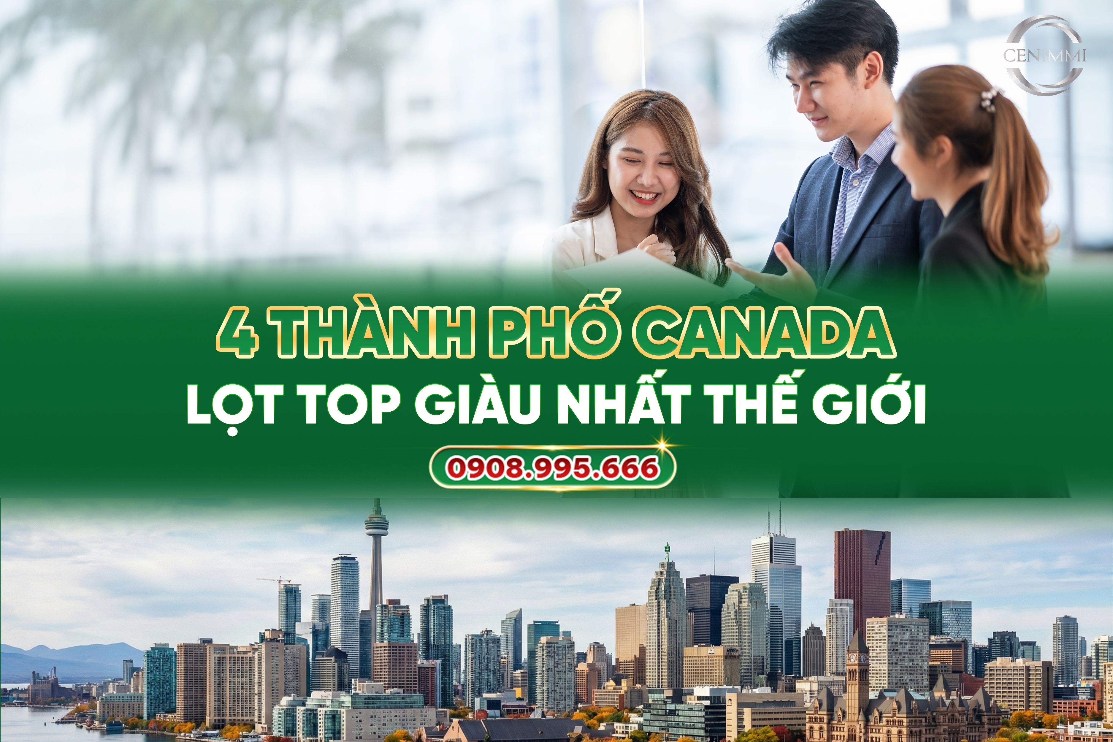 4 thành phố Canada lọt top giàu nhất thế giới
