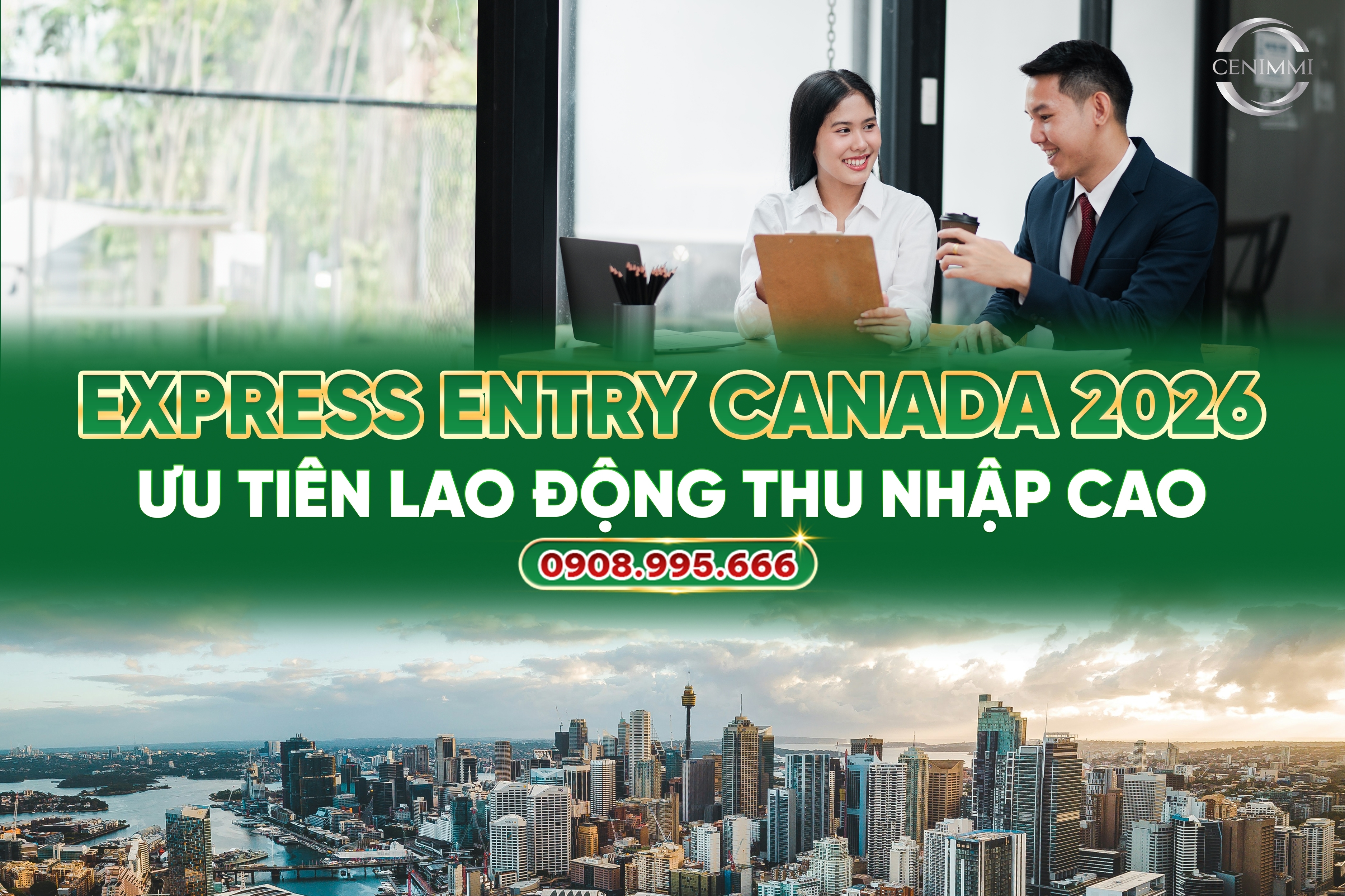Express Entry Canada 2026: Ưu tiên lao động thu nhập cao