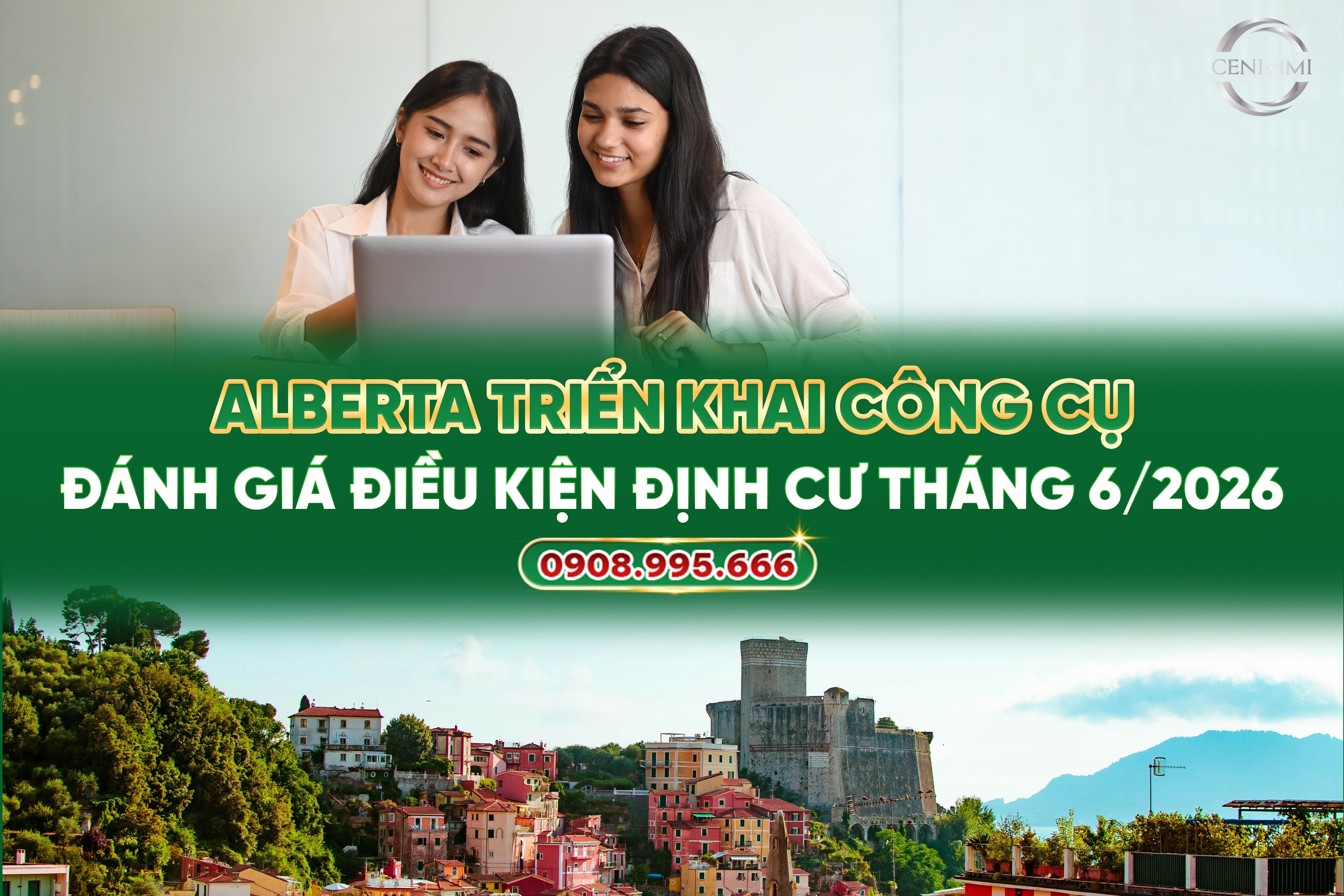 Alberta triển khai công cụ đánh giá điều kiện định cư tháng 6/2026