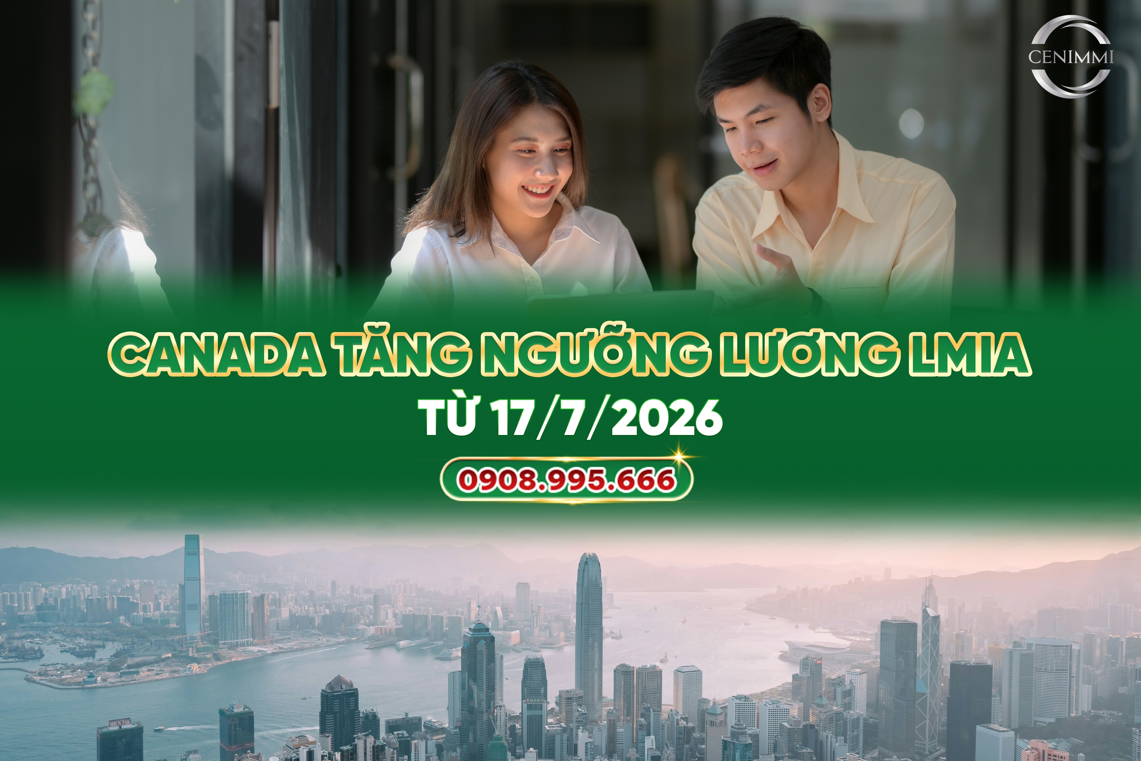 Canada tăng ngưỡng lương LMIA từ 17/7/2026