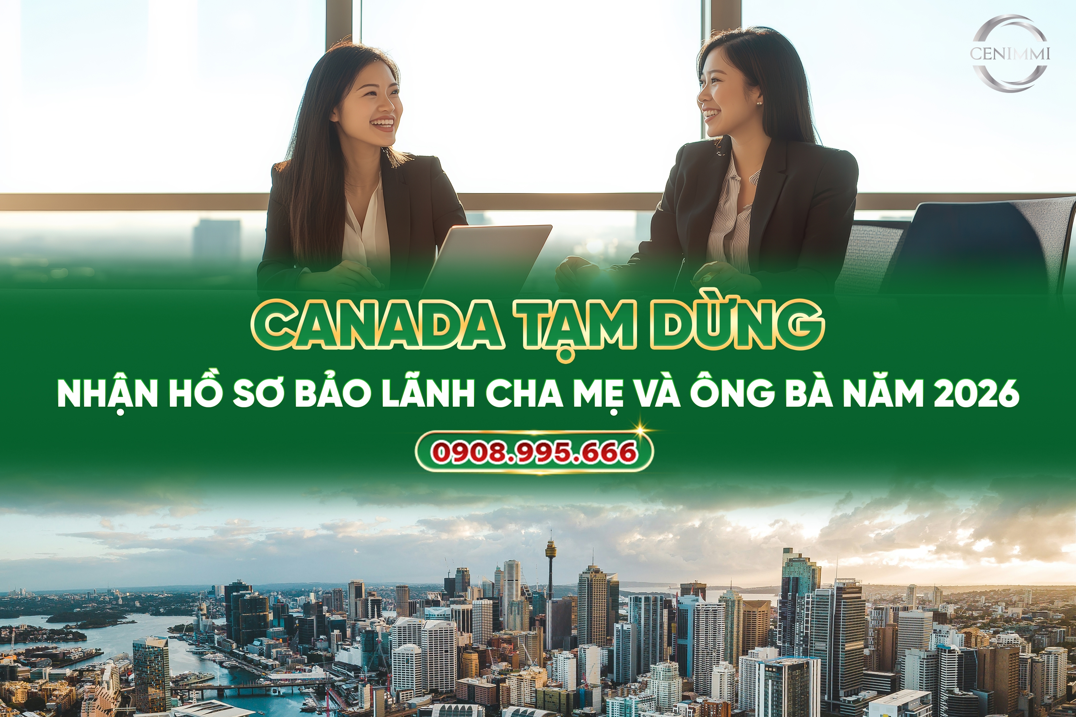 Canada tạm dừng nhận hồ sơ bảo lãnh cha mẹ và ông bà năm 2026