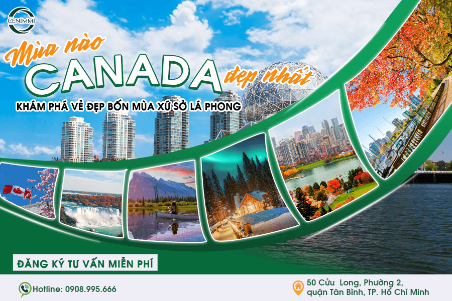 Du lịch Canada mùa nào đẹp nhất
