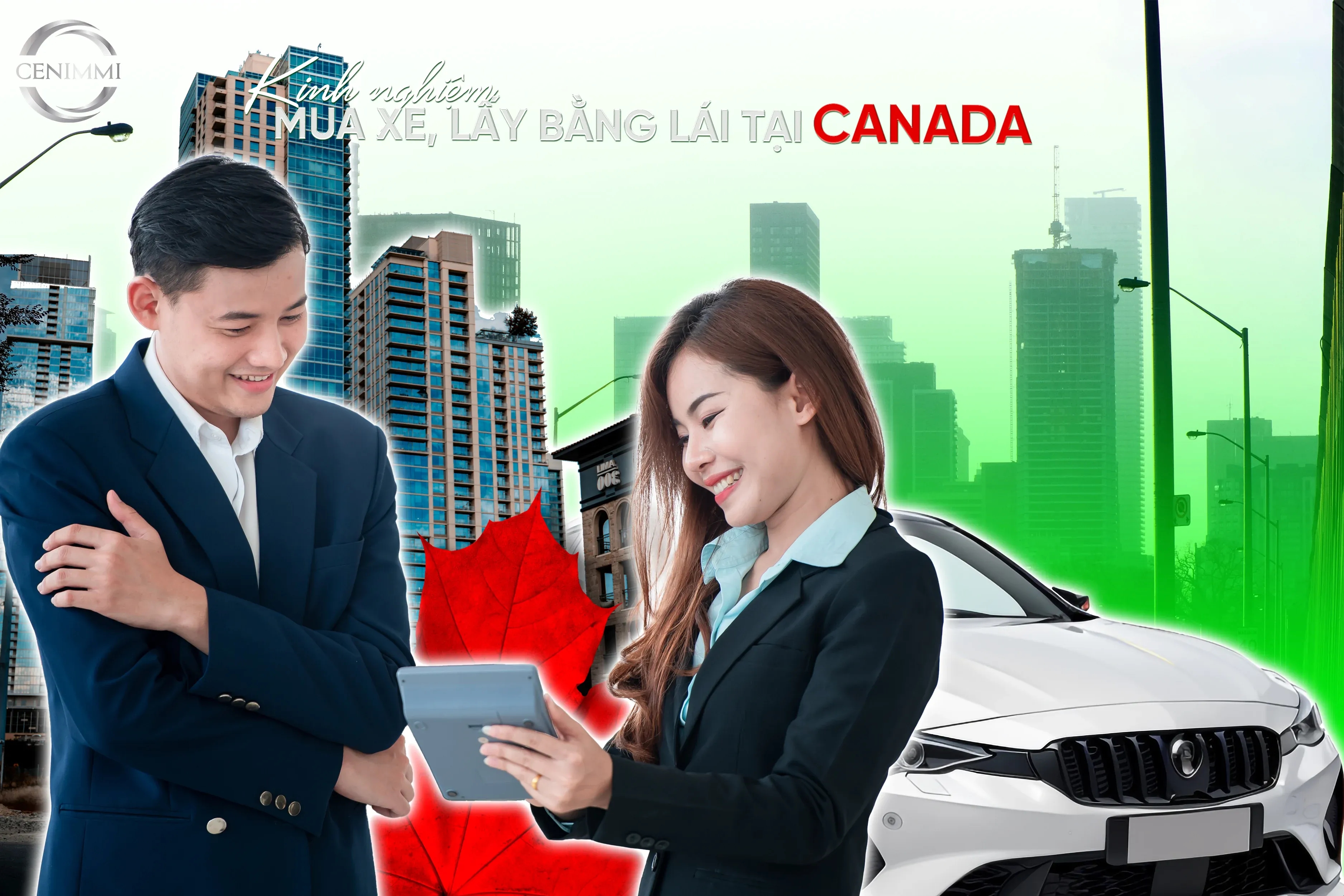 Hành Trình Mua Xe Và Lấy Bằng Lái  Xe Tại Canada