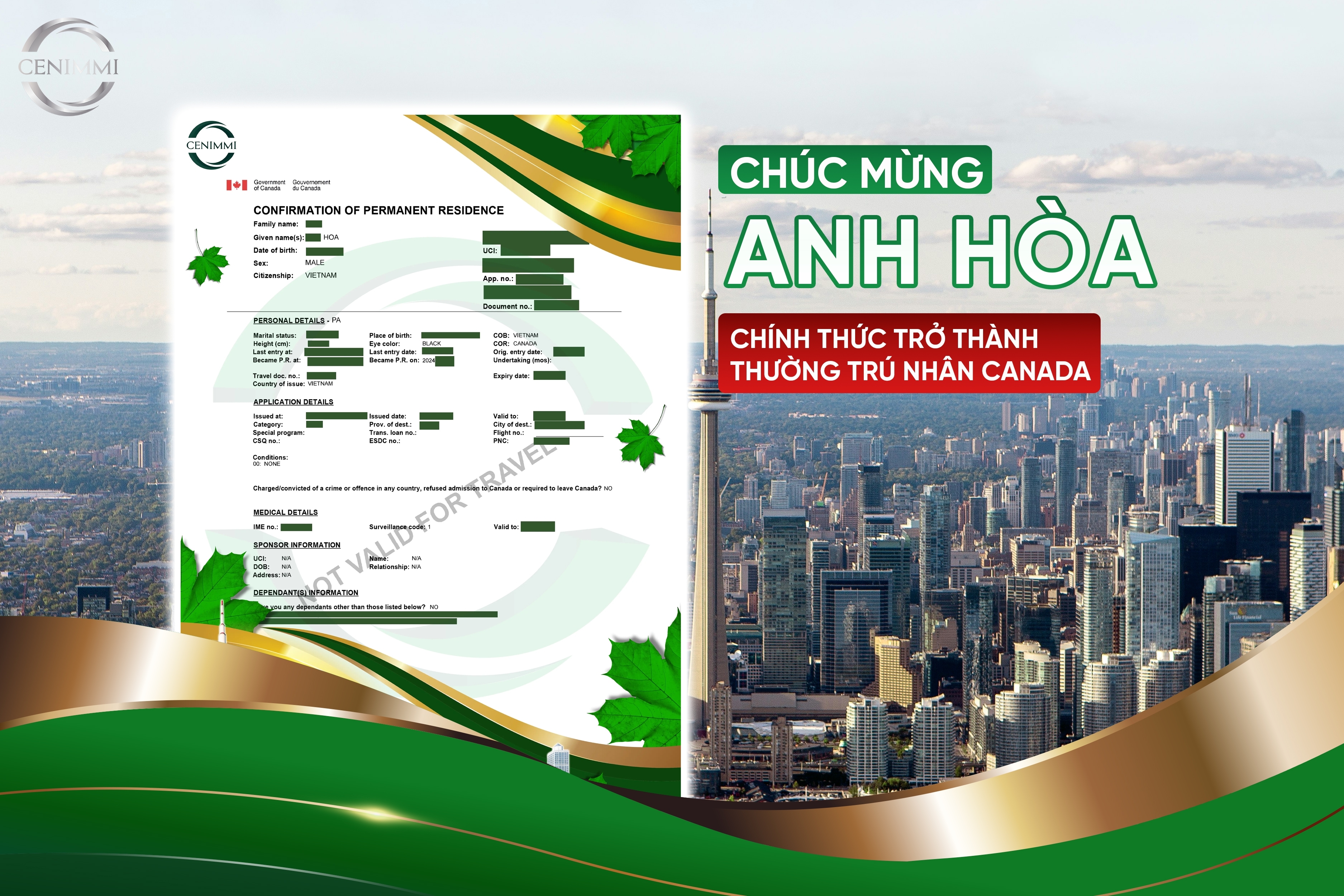 Vợ chồng Anh Hòa – Chị Lan bắt đầu một cuộc sống mới tại Canada