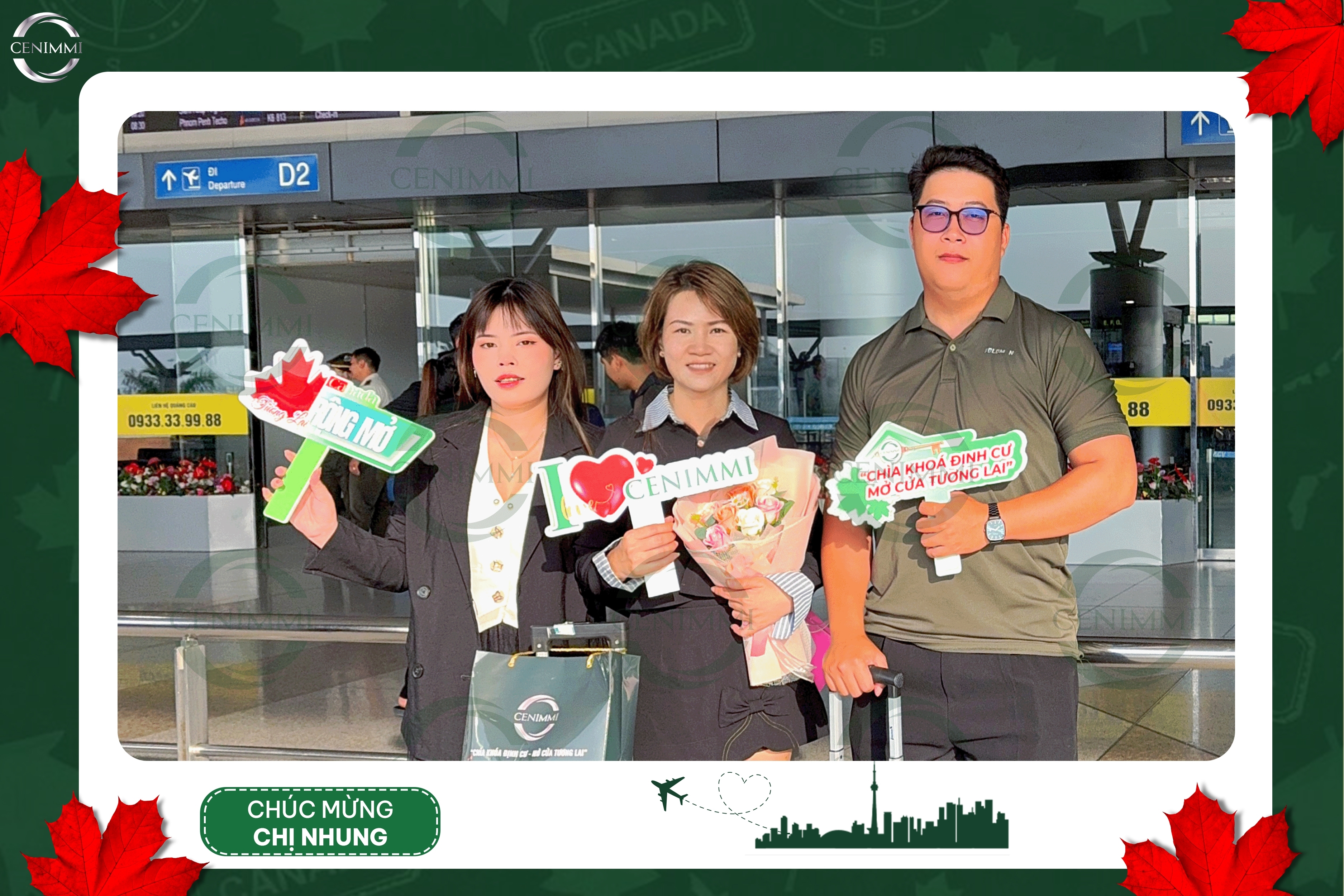 Chúc mừng chị Nhung chạm đích visa làm việc tại Alberta sau 12 tháng