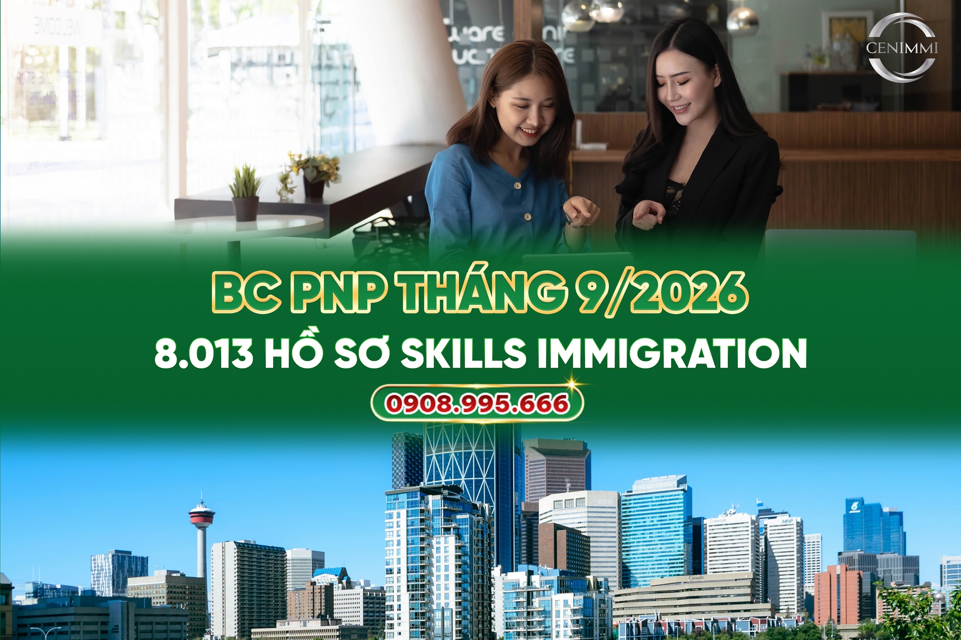 BC PNP tháng 9/2026: 8.013 hồ sơ Skills Immigration