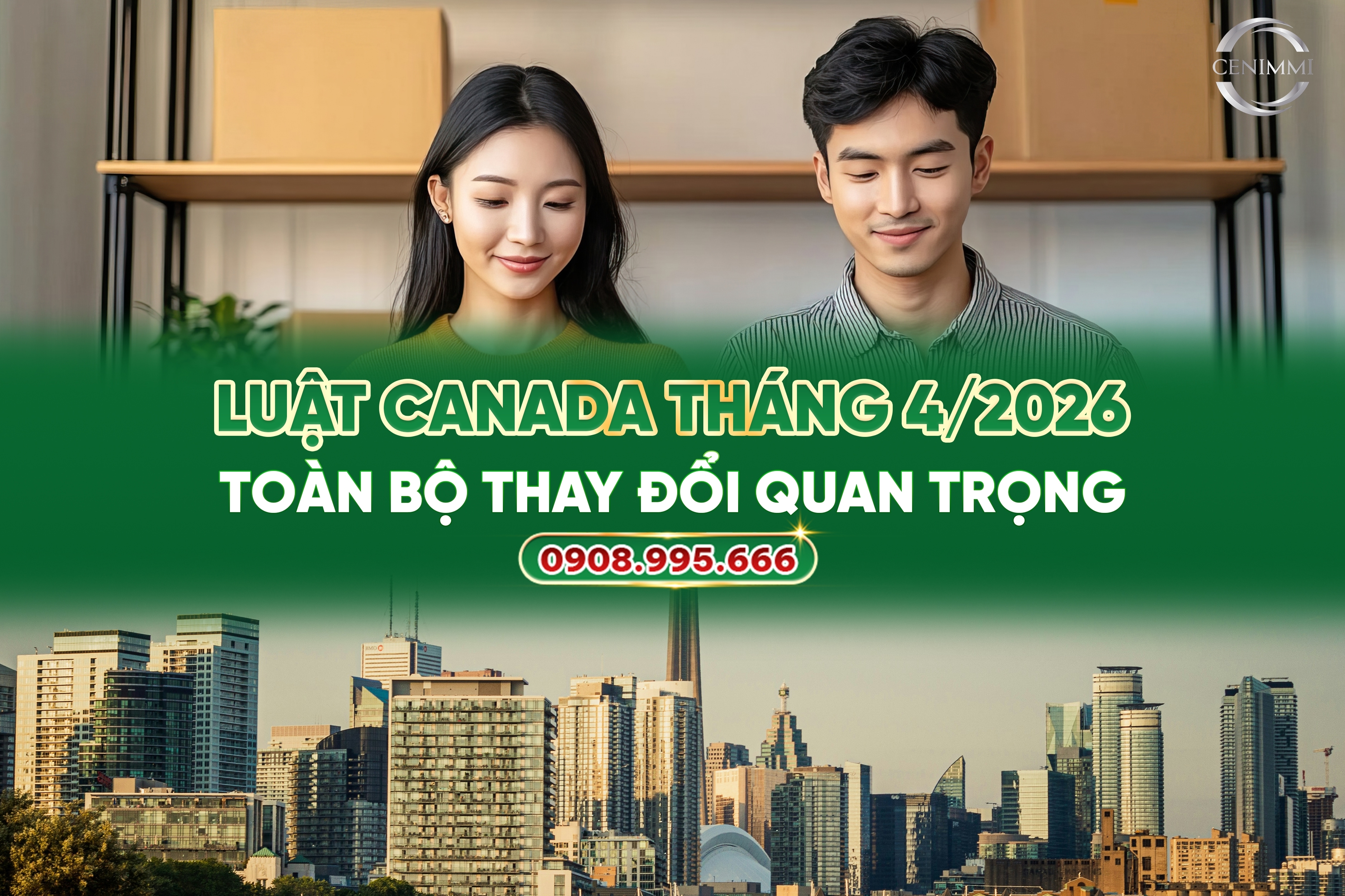 Luật Canada tháng 4/2026: Toàn bộ thay đổi quan trọng