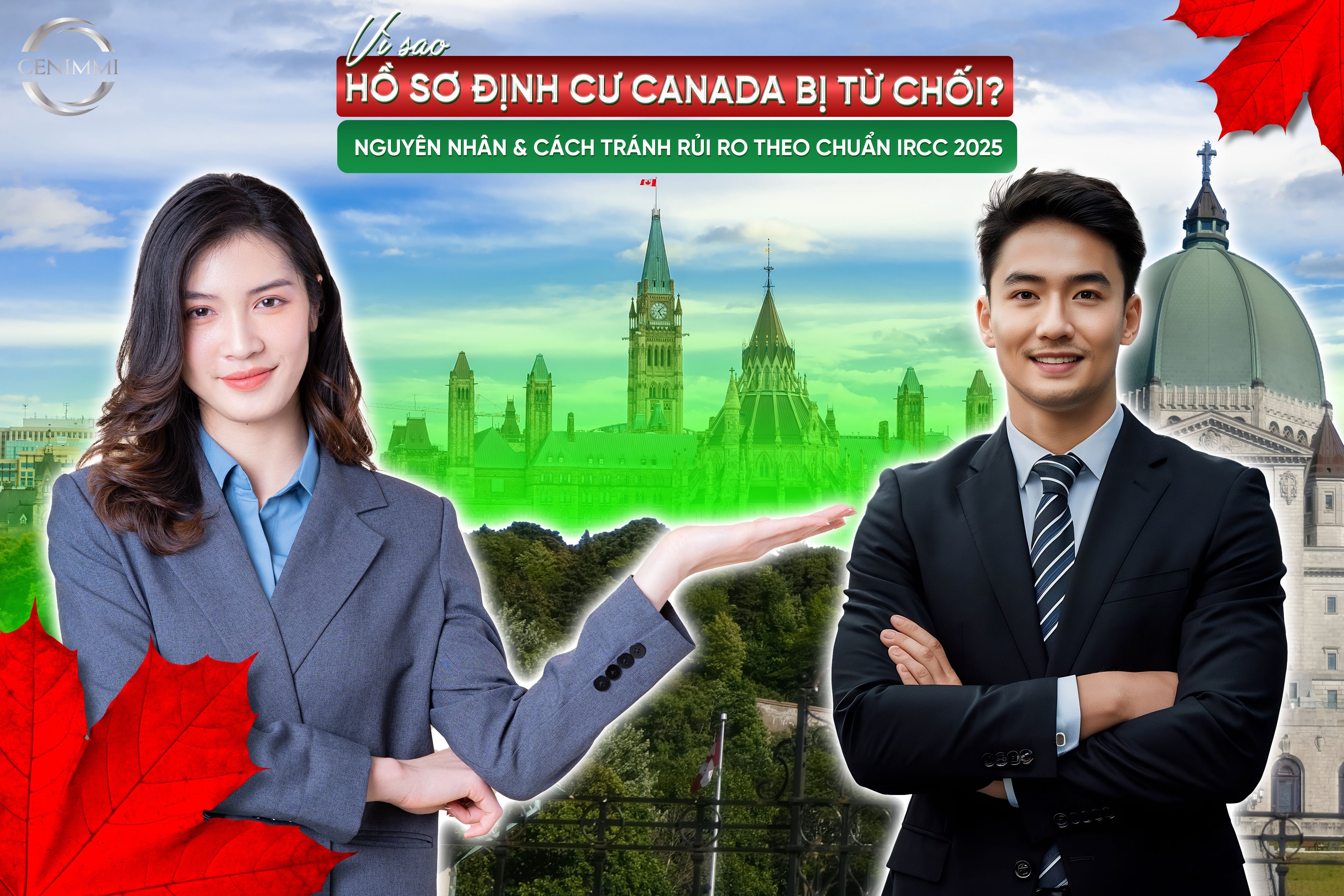 Nguyên nhân khiến hồ sơ định cư Canada bị từ chối & cách cải thiện