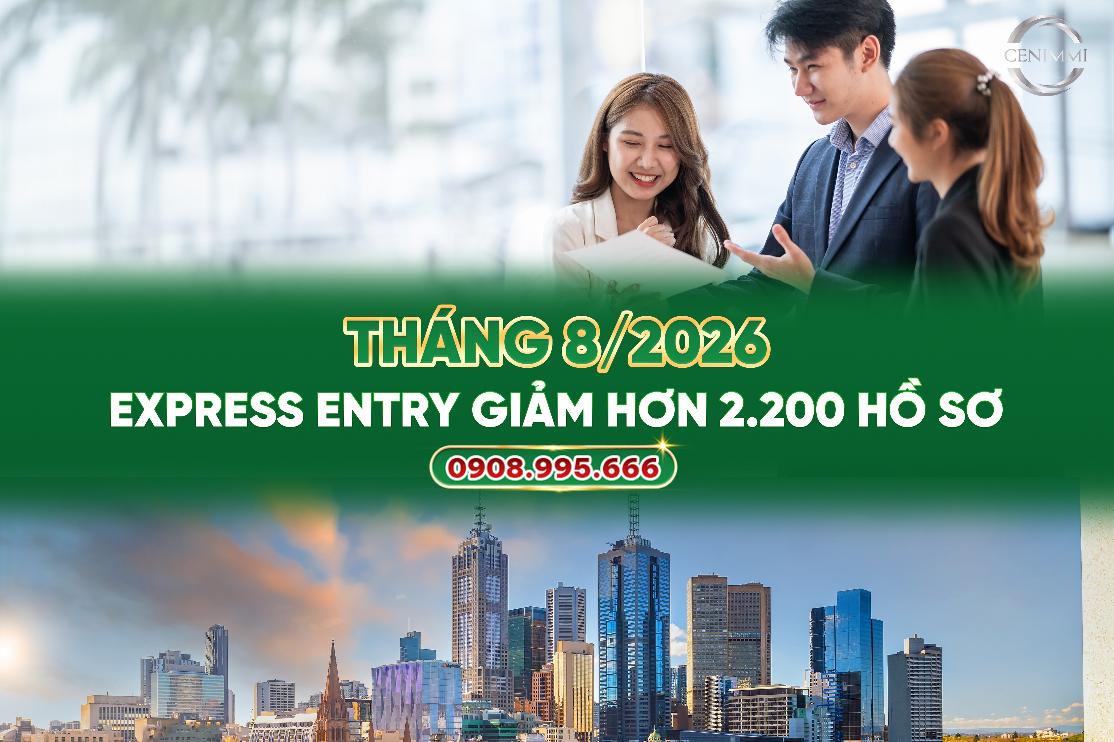 Tháng 8/2026: Express Entry giảm hơn 2.200 hồ sơ