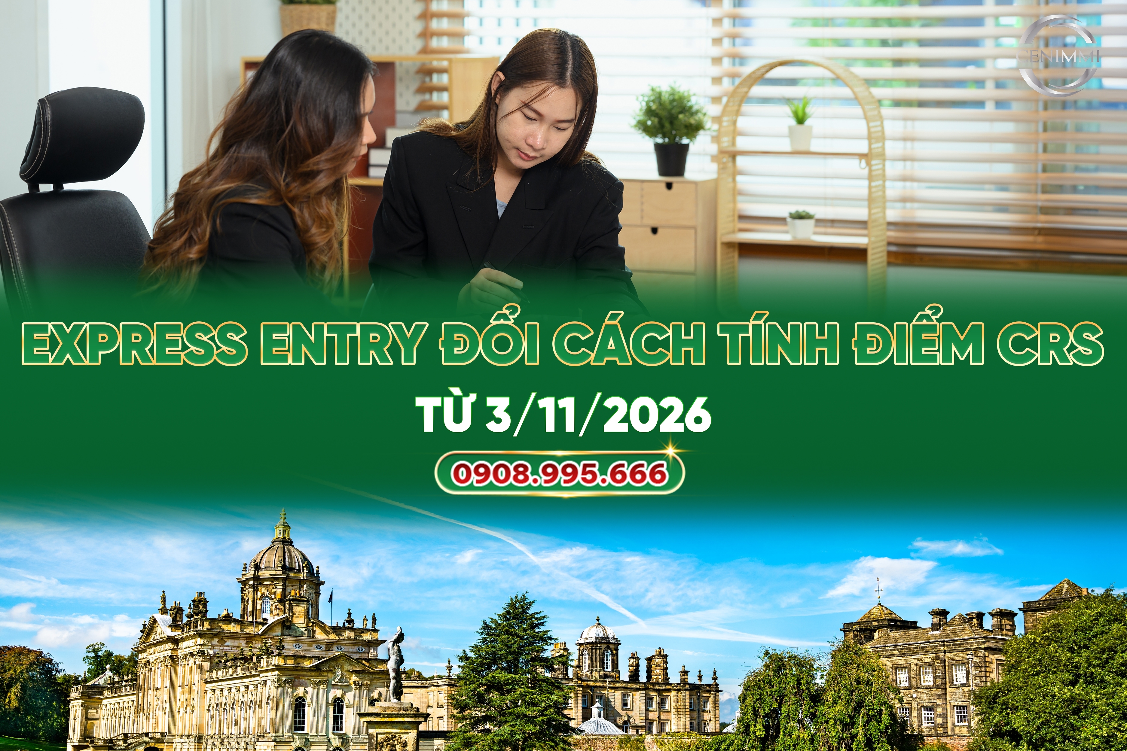 Express Entry đổi cách tính điểm CRS từ 3/11/2026