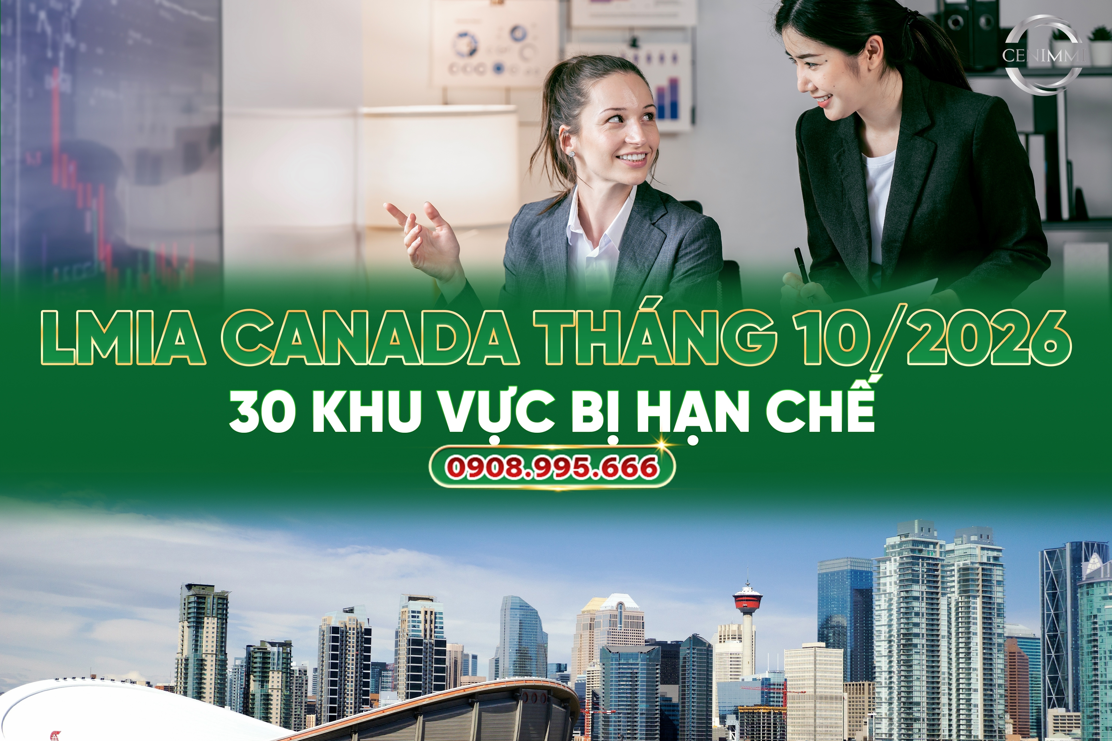LMIA Canada tháng 10/2026: 30 khu vực bị hạn chế