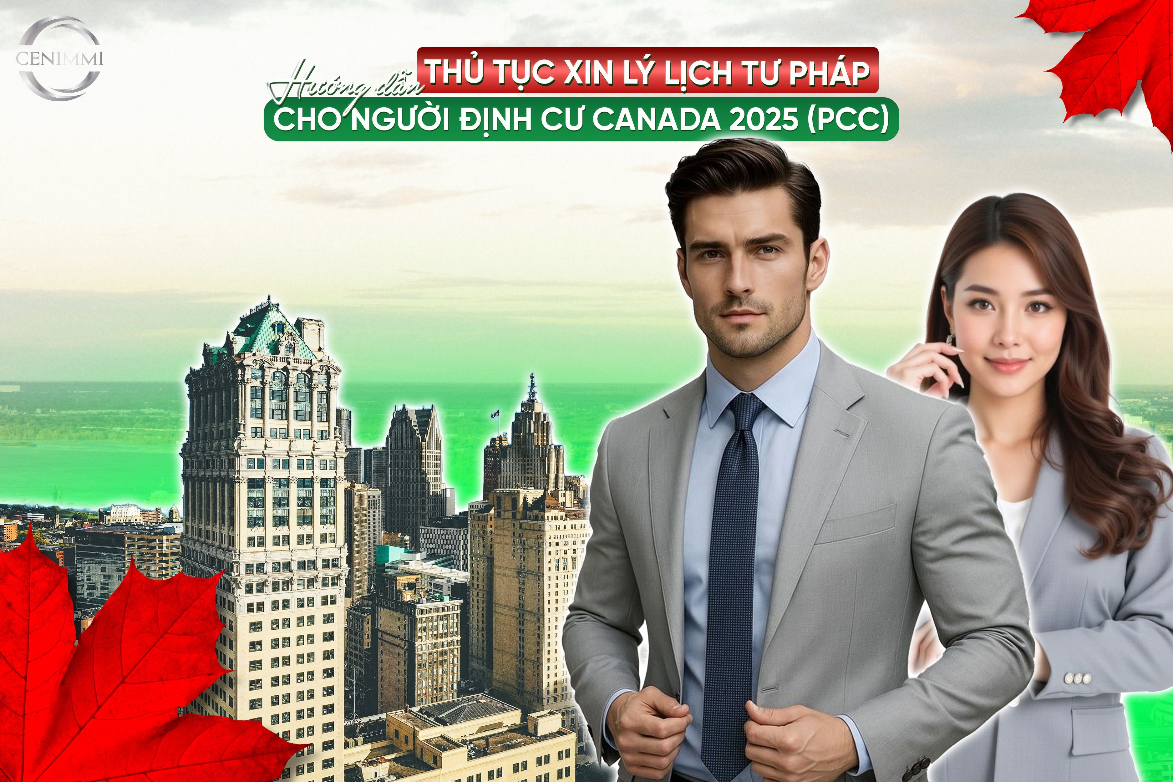 Hướng dẫn thủ tục xin Lý lịch tư pháp cho người định cư Canada 2025 (PCC)