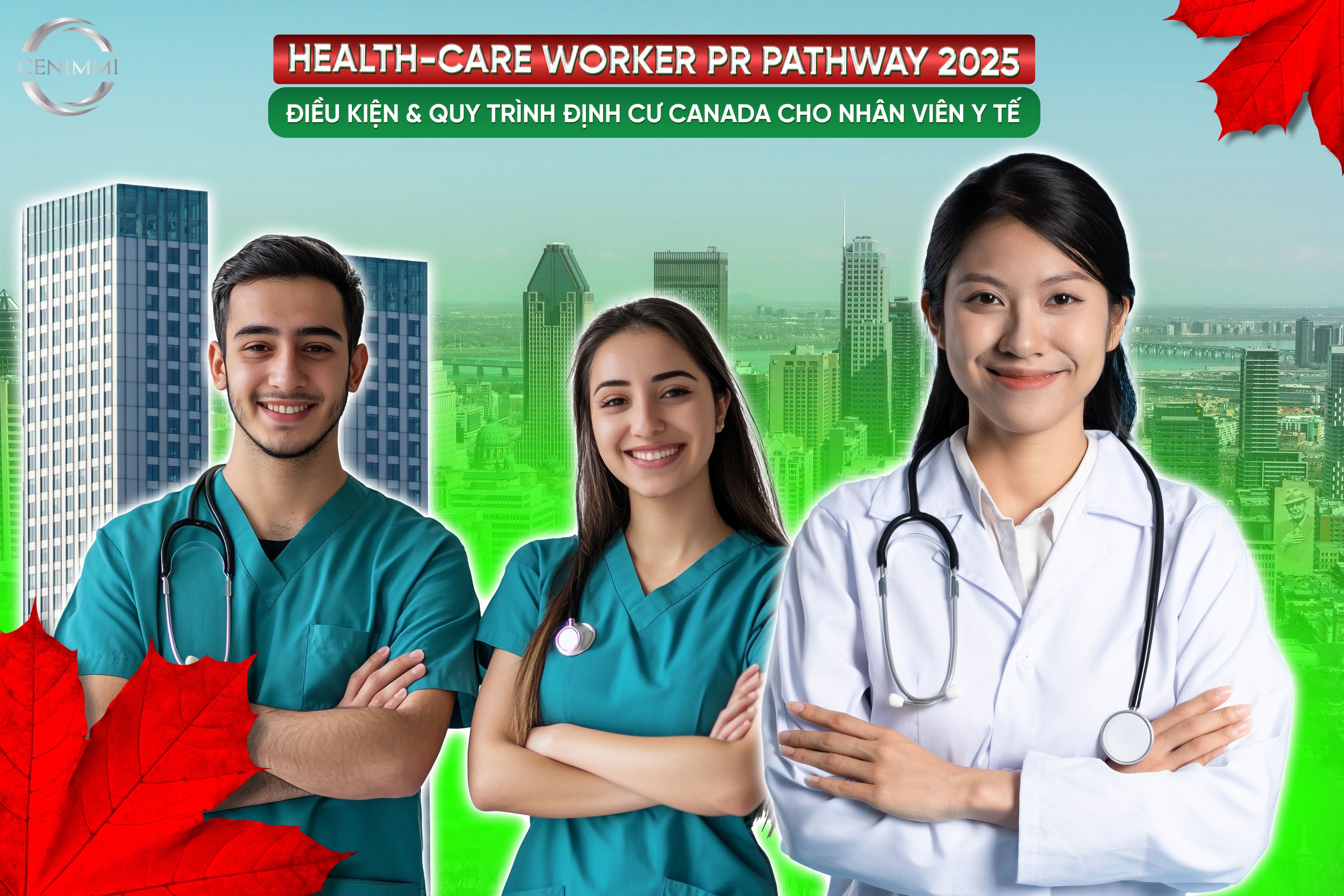 Health-care Worker PR Pathway 2025 – Điều kiện & Quy trình định cư Canada cho nhân viên y tế